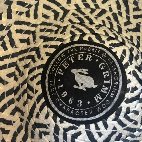 Peter Grimm Wide Brim Navy Kelly Floppy Sunhat New with Tags - Picture 14 of 14